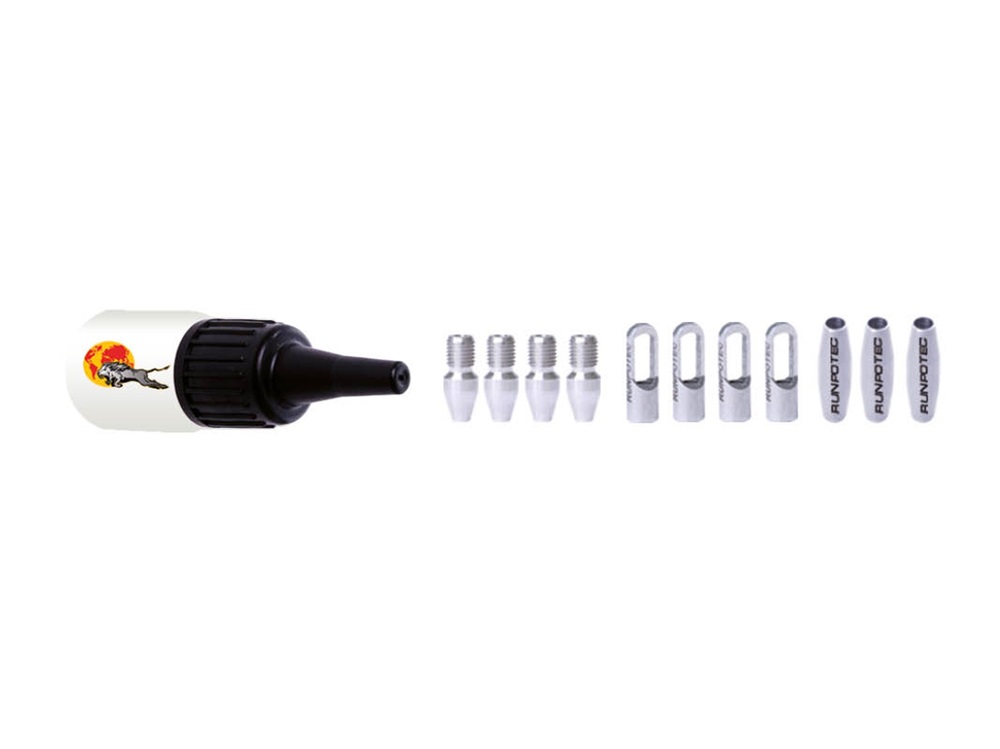 RUNPOTEC 204080 3mm/üvegszál rúdhoz javítókészlet