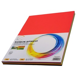Rainbow Intensive Mix A4 80 g 5x20 ív színes másolópapír