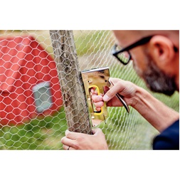 Rapid 13/10 sárga horganyzott 5000db/csomag tűzőkapocs