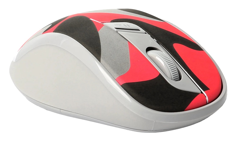 Rapoo 00184339 "M500" Bluetooth vezeték nélküli piros Camouflage egér