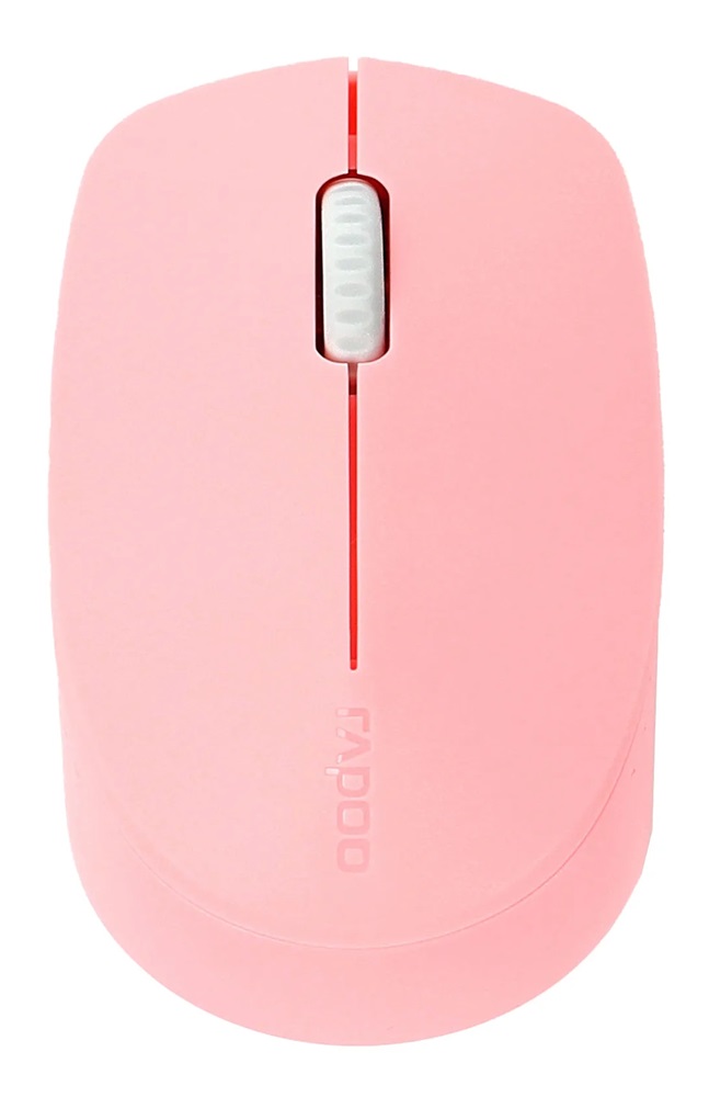 Rapoo 00187092 "M100 Silent" Bluetooth rózsaszín egér