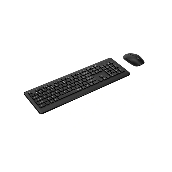 Rapoo 229633 M8310 vezeték nélküli fekete billentyűzet + egér