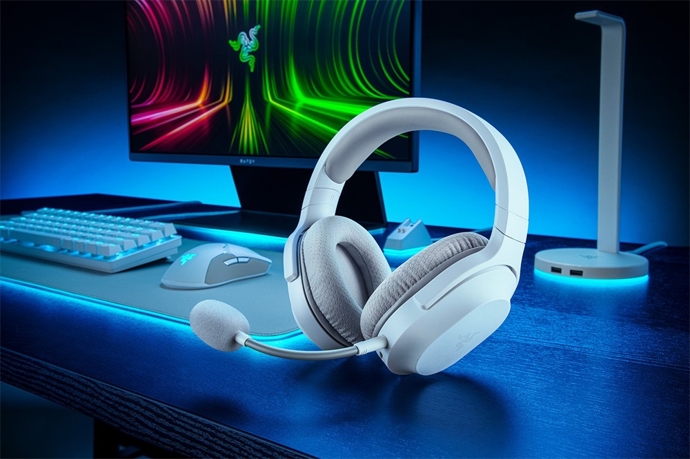 Razer Barracuda X Mercury fehér vezeték nélküli gamer headset