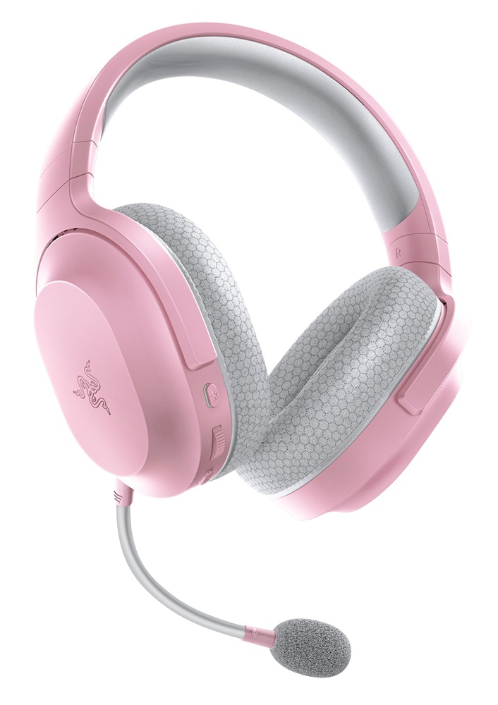 Razer Barracuda X rózsaszín vezeték nélküli gamer headset