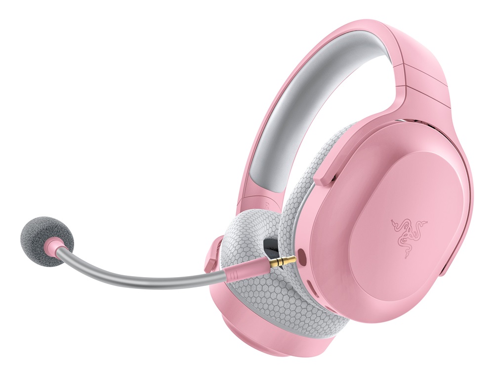 Razer Barracuda X rózsaszín vezeték nélküli gamer headset