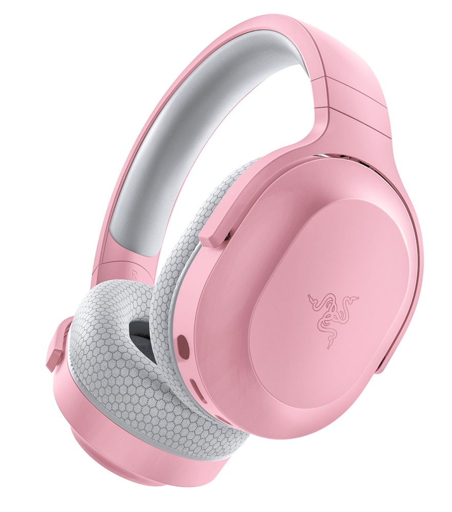 Razer Barracuda X rózsaszín vezeték nélküli gamer headset