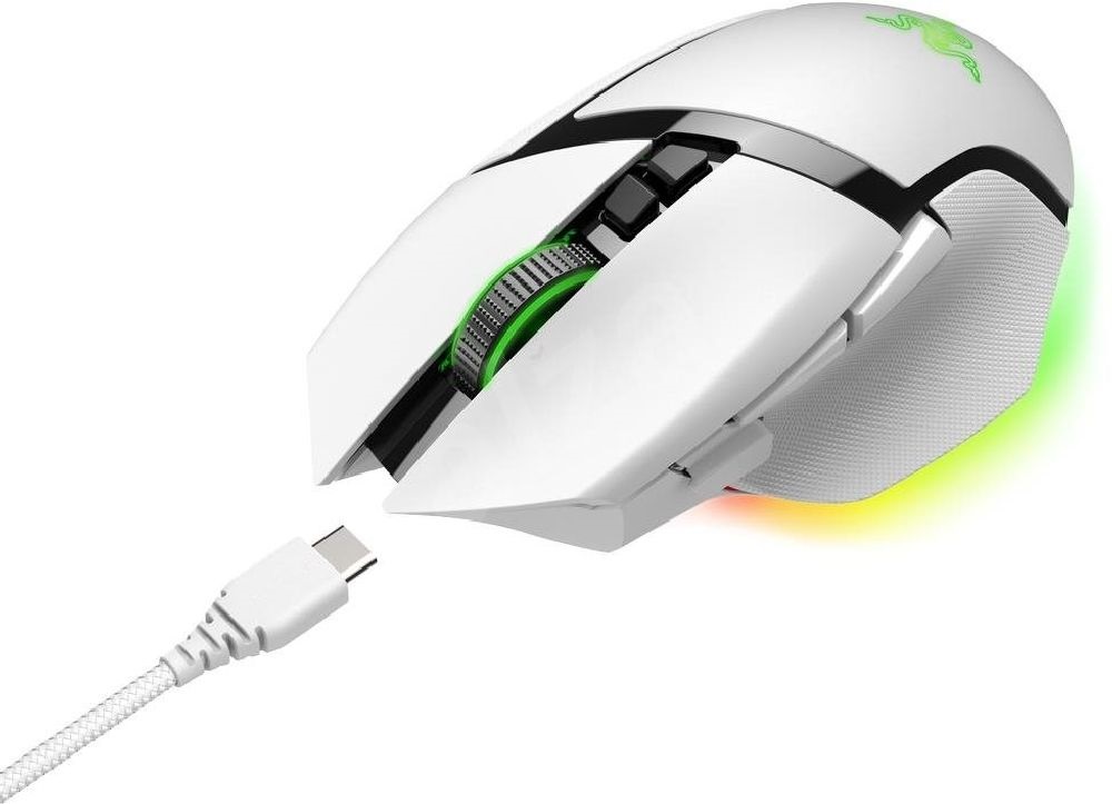 Razer Basilisk V3 Pro fehér gamer egér