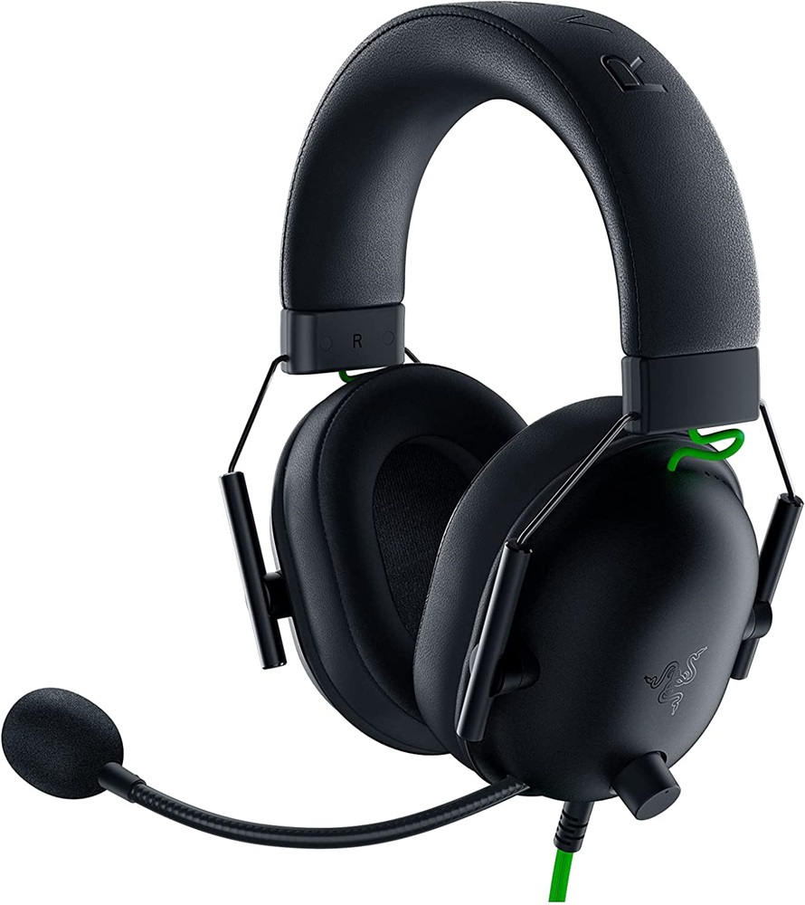 Razer BlackShark V2 X USB fekete gamer headset