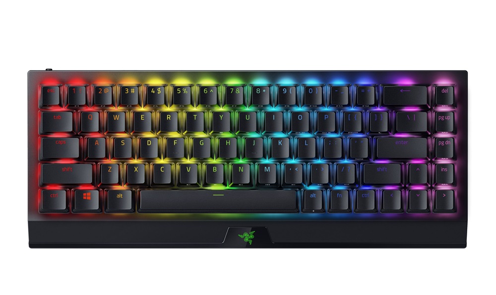 Razer BlackWidow V3 Mini HyperSpeed Phantom Ed. US vezeték nélküli fekete (Green switch) billentyűzet