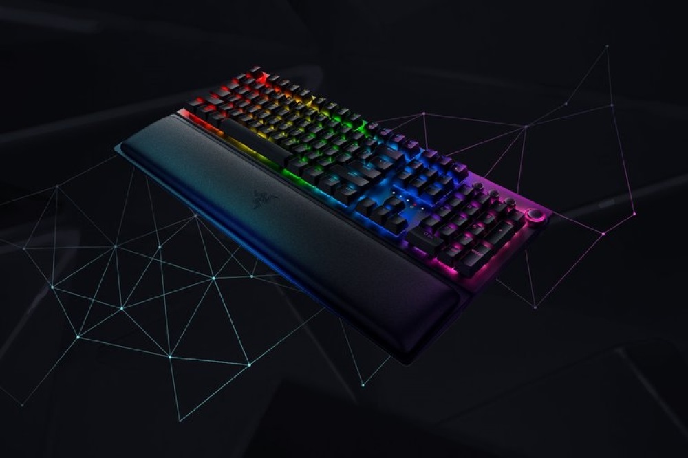 Razer BlackWidow V3 Pro (Yellow Switch) US RGB fekete gamer billentyűzet