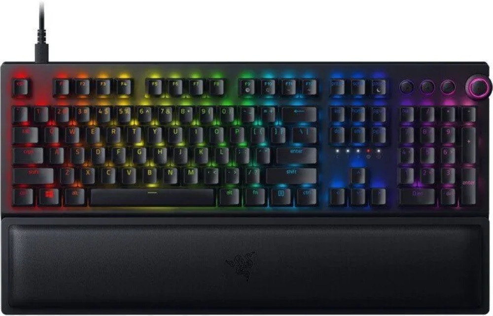 Razer BlackWidow V3 Pro (Yellow Switch) US RGB fekete gamer billentyűzet