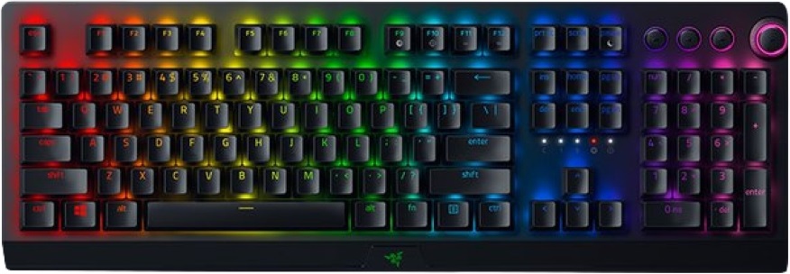 Razer BlackWidow V3 Pro (Yellow Switch) US RGB fekete gamer billentyűzet