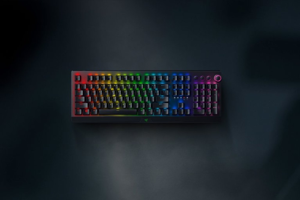 Razer BlackWidow V3 Pro (Yellow Switch) US RGB fekete gamer billentyűzet