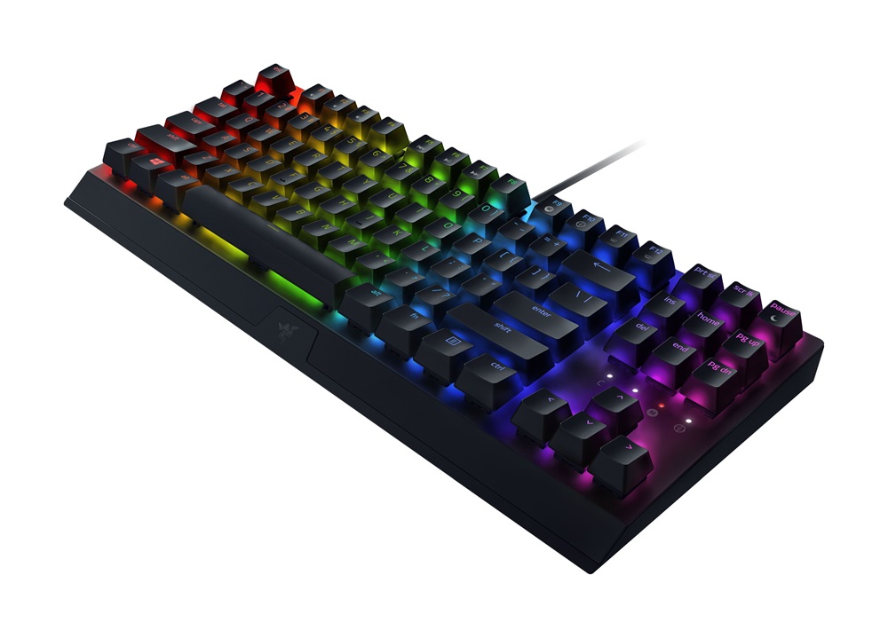 Razer BlackWidow V3 TKL UK fekete (green switch) gamer billentyűzet