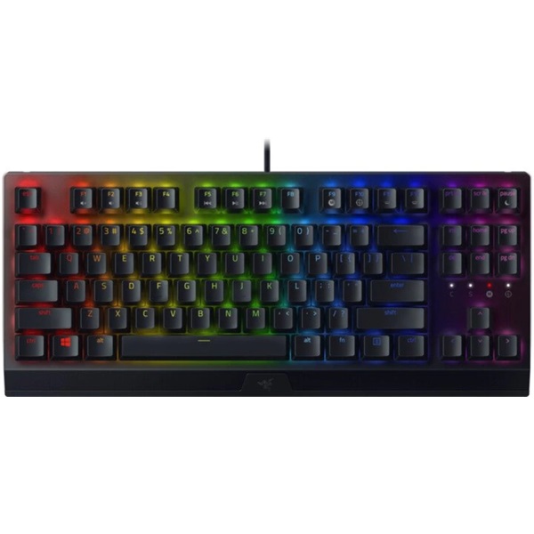 Razer BlackWidow V3 Tenkeyless (Green Switch) US RGB gamer billentyűzet