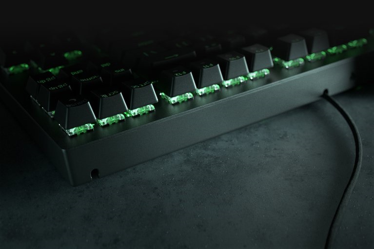 Razer BlackWidow V3 Tenkeyless (Green Switch) US RGB gamer billentyűzet