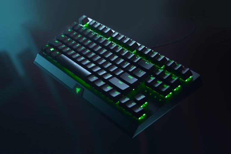 Razer BlackWidow V3 Tenkeyless (Yellow Switch) US RGB gamer billentyűzet