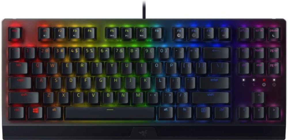 Razer BlackWidow V3 Tenkeyless (Yellow Switch) US RGB gamer billentyűzet