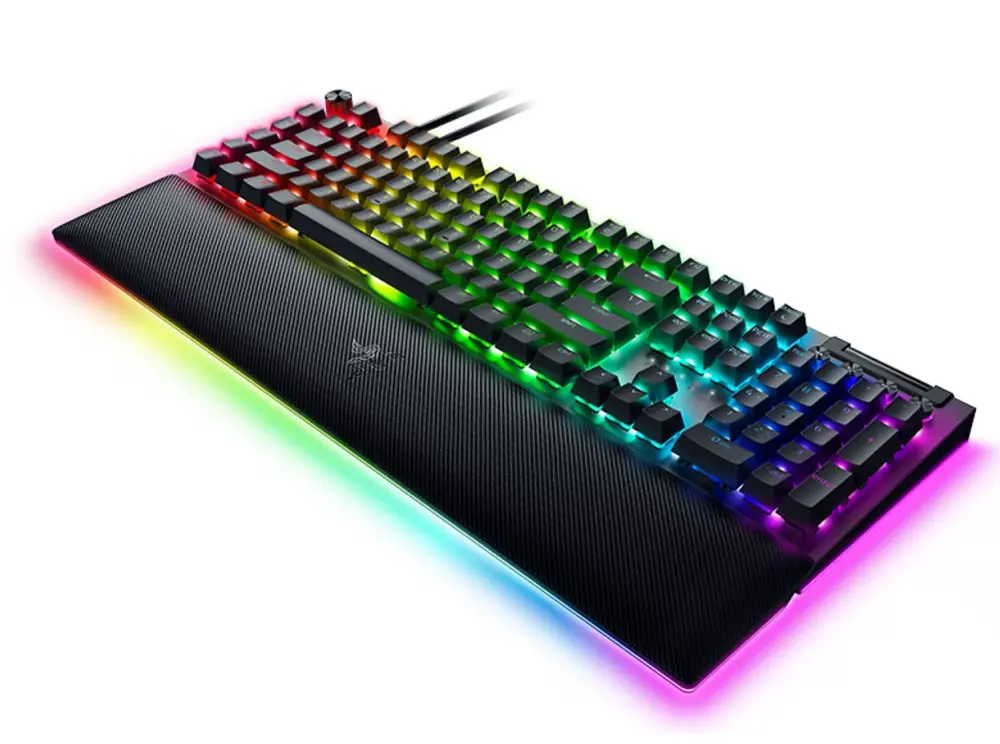Razer BlackWidow V4 Pro US fekete (green switch) gamer billentyűzet