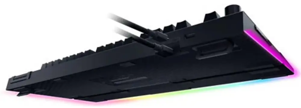 Razer BlackWidow V4 Pro US fekete (yellow switch) gamer billentyűzet