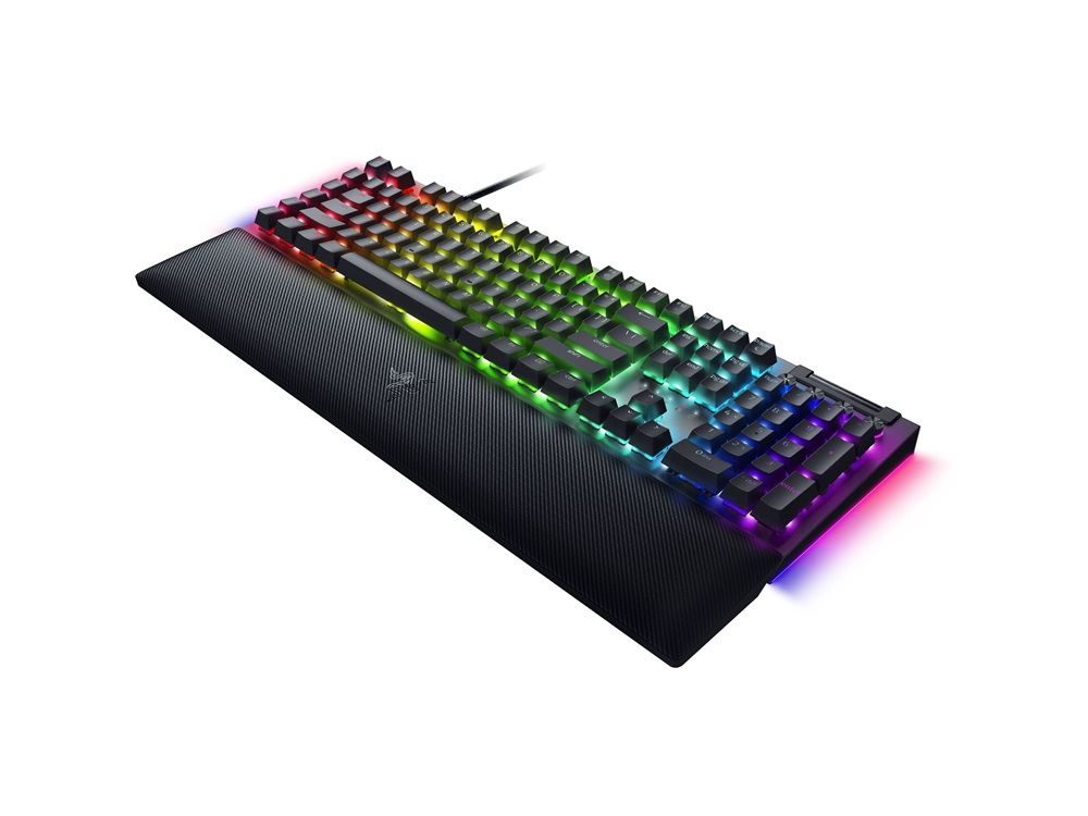 Razer BlackWidow V4 UK fekete (green switch) gamer billentyűzet