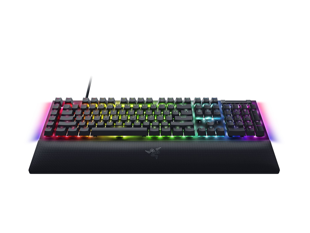 Razer BlackWidow V4 UK fekete (green switch) gamer billentyűzet