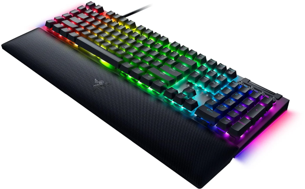 Razer BlackWidow V4 US fekete (green switch) gamer billentyűzet