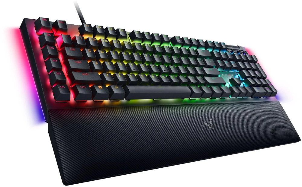 Razer BlackWidow V4 US fekete (green switch) gamer billentyűzet