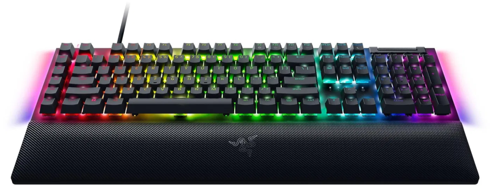 Razer BlackWidow V4 US fekete (green switch) gamer billentyűzet