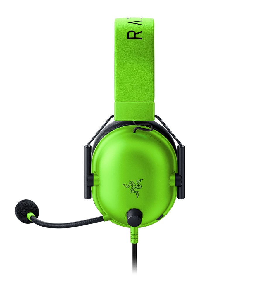 Razer Blackshark V2 X 3,5mm jack zöld gamer headset