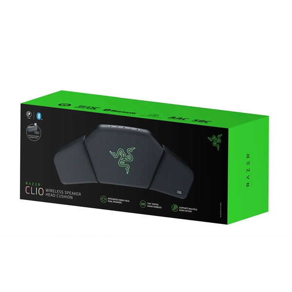 Razer Clio hangszórós fejpárna