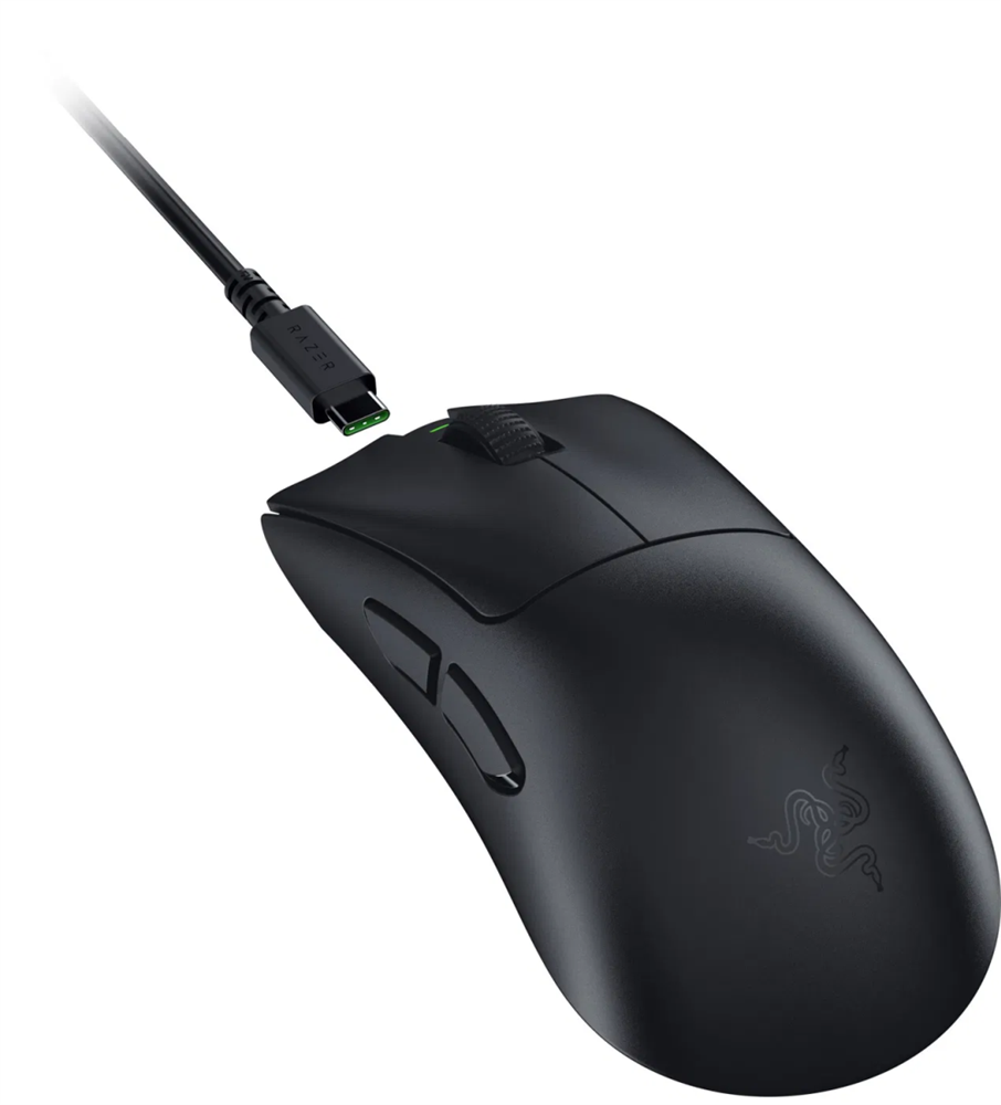Razer DeathAdder V3 HyperSpeed fekete gamer egér
