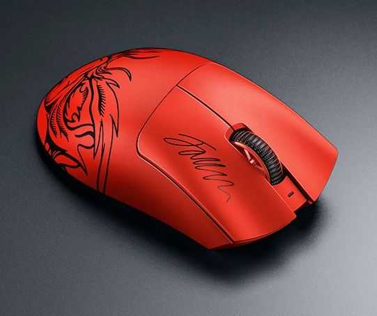 Razer DeathAdder V3 Pro Faker Edition piros vezeték nélküli gamer egér