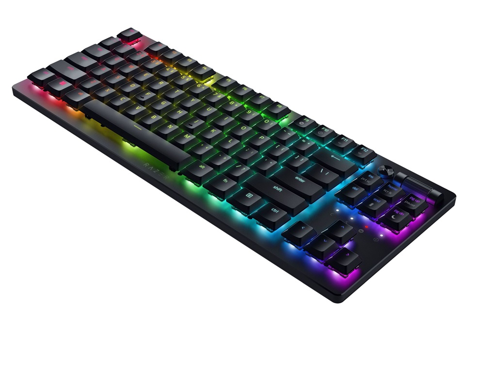 Razer DeathStalker V2 Pro TKL UK vezeték nélküli fekete (red switch) gamer billentyűzet