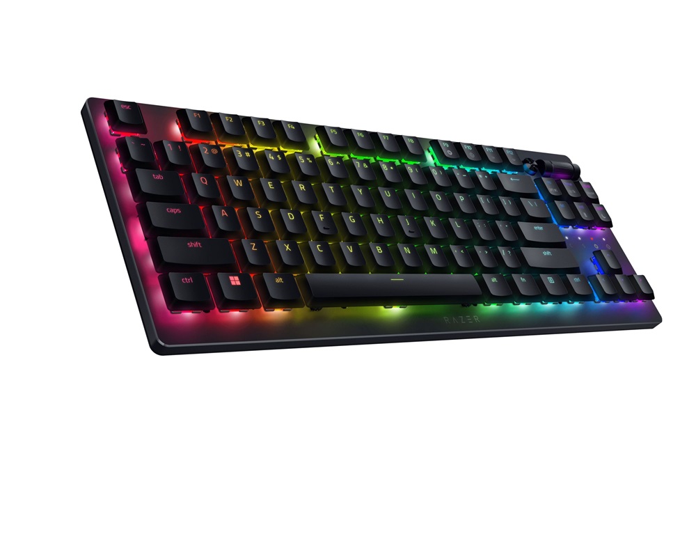 Razer DeathStalker V2 Pro TKL UK vezeték nélküli fekete (red switch) gamer billentyűzet