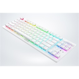 Razer DeathStalker V2 Pro TKL US vezeték nélküli fehér (Red switch) billentyűzet