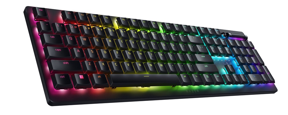 Razer DeathStalker V2 Pro US vezeték nélküli fekete (Purple switch) billentyűzet