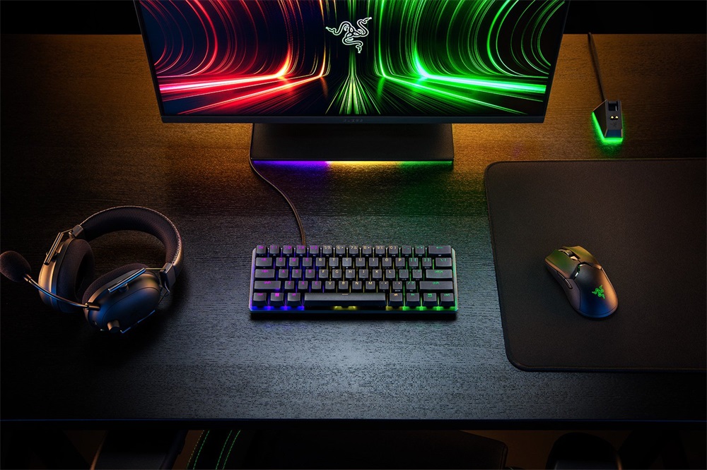 Razer Huntsman Mini (Analog Switch) US gamer billentyűzet