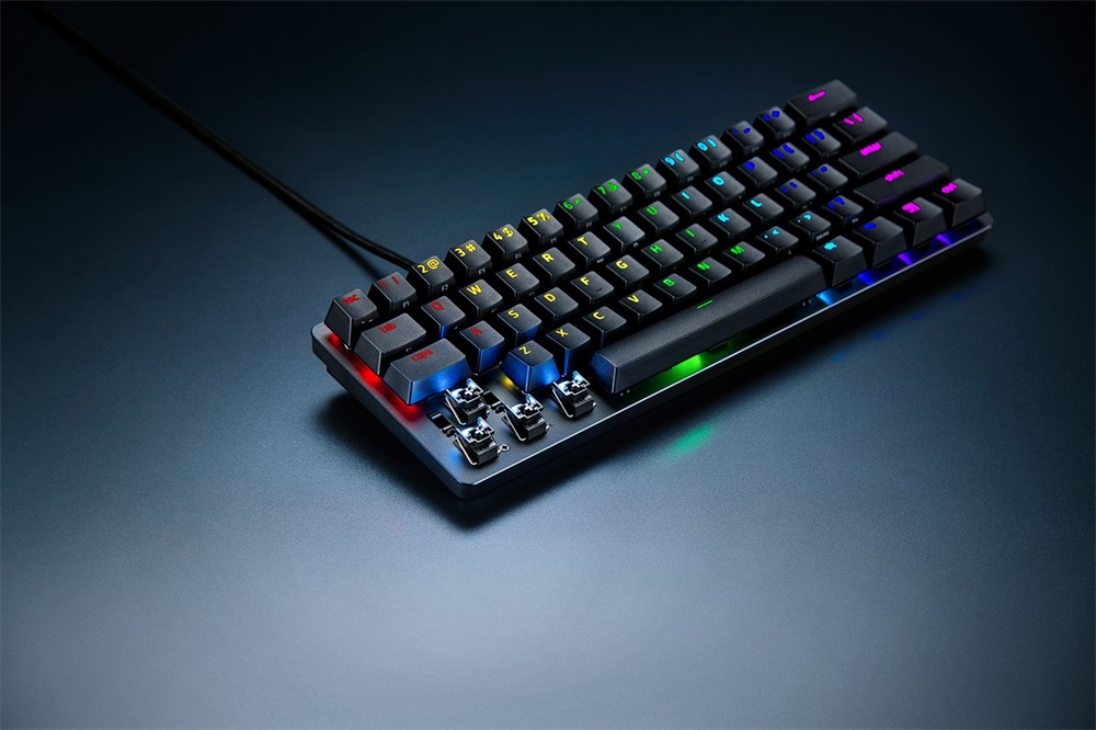 Razer Huntsman Mini (Analog Switch) US gamer billentyűzet