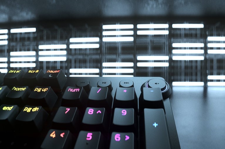 Razer Huntsman V2 (Analog Switch) US RGB fekete gamer billentyűzet
