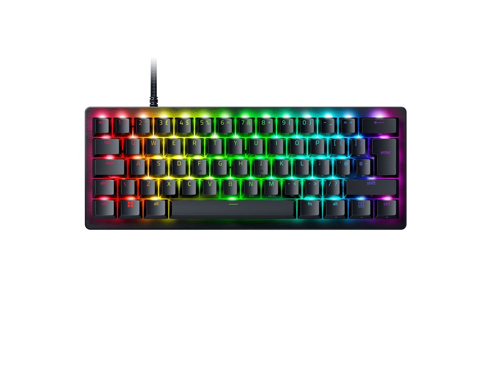 Razer Huntsman V3 Pro Mini UK fekete (analog switch) gamer billentyűzet