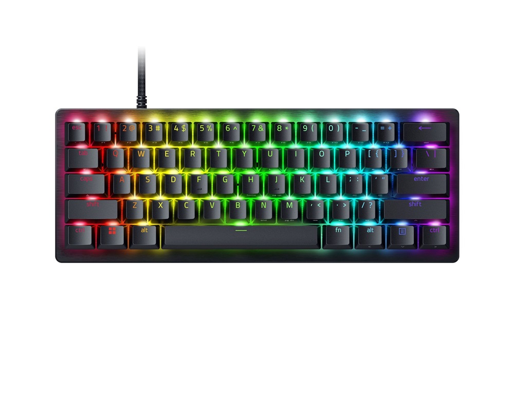 Razer Huntsman V3 Pro Mini UK fekete (analog switch) gamer billentyűzet