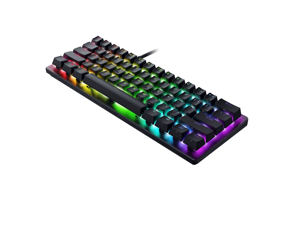 Razer Huntsman V3 Pro Mini UK fekete (analog switch) gamer billentyűzet