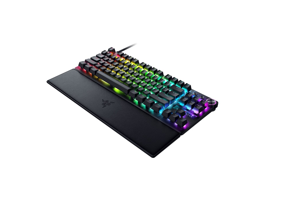 Razer Huntsman V3 Pro TKL UK fekete (analog switch) gamer billentyűzet