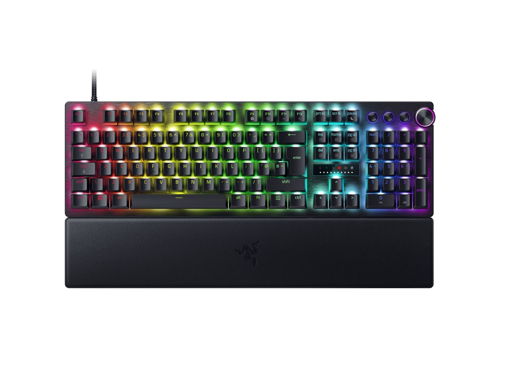Razer Huntsman V3 Pro UK fekete (analog switch) gamer billentyűzet