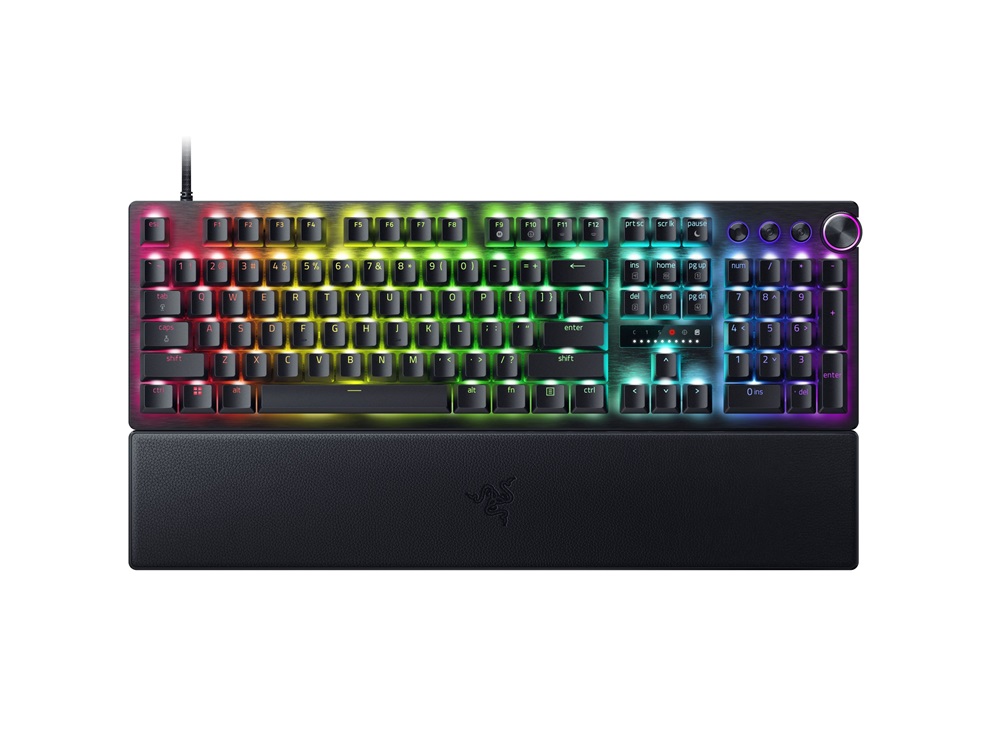 Razer Huntsman V3 Pro UK fekete (analog switch) gamer billentyűzet