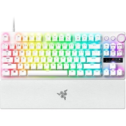 Razer Huntsman V3 Pro US TKL fehér gamer billentyűzet