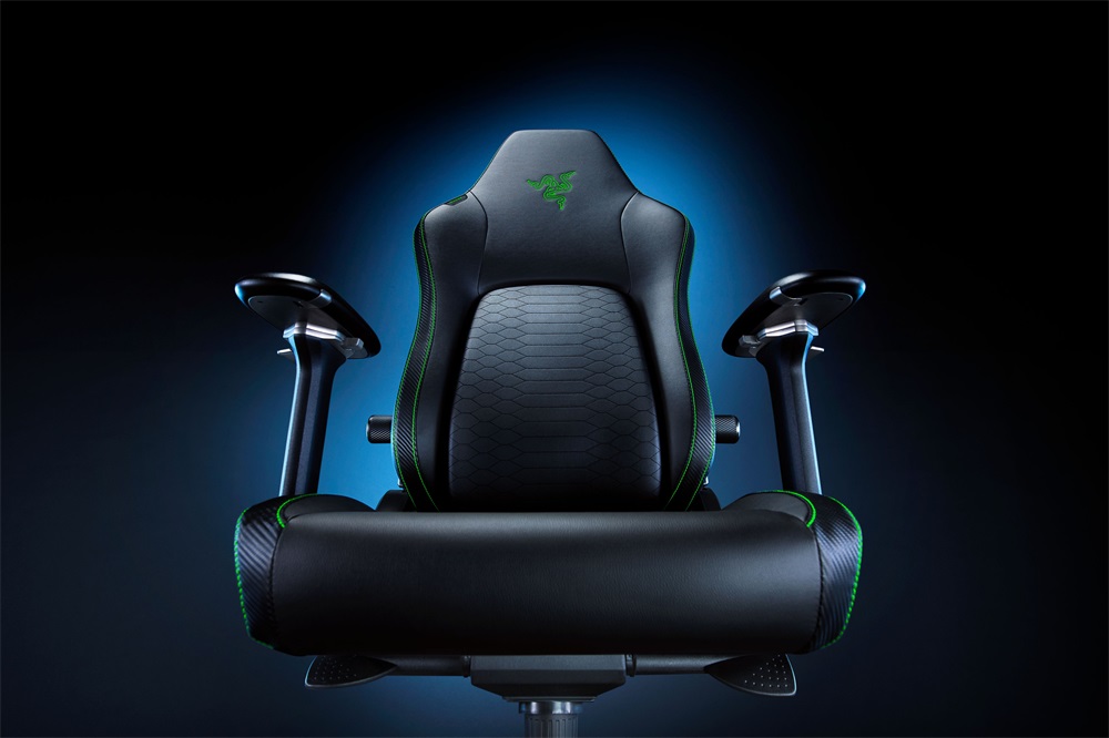 Razer Iskur V2 fekete-zöld gamer szék