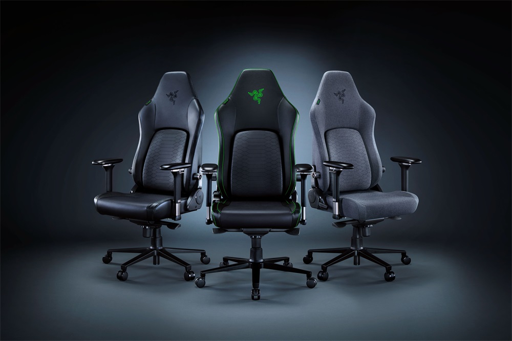 Razer Iskur V2 fekete-zöld gamer szék