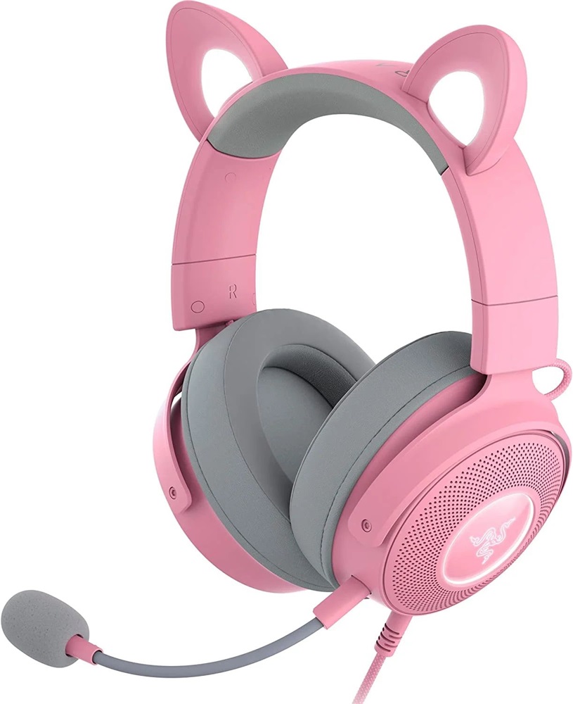 Razer Kraken Kitty Ed. V2 Pro USB rózsaszín gamer headset
